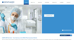 Desktop Screenshot of genpharmservices.com