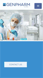 Mobile Screenshot of genpharmservices.com